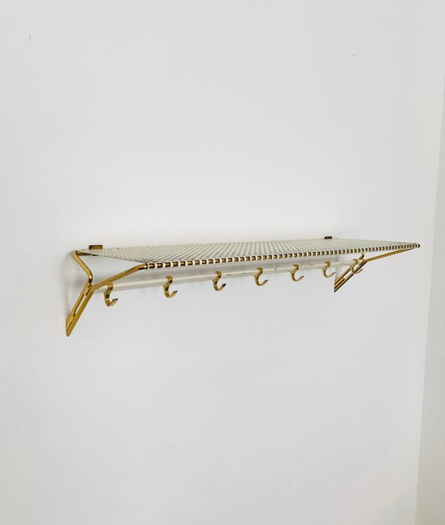 Garderobe Wandgarderobe Mid Century Vintage