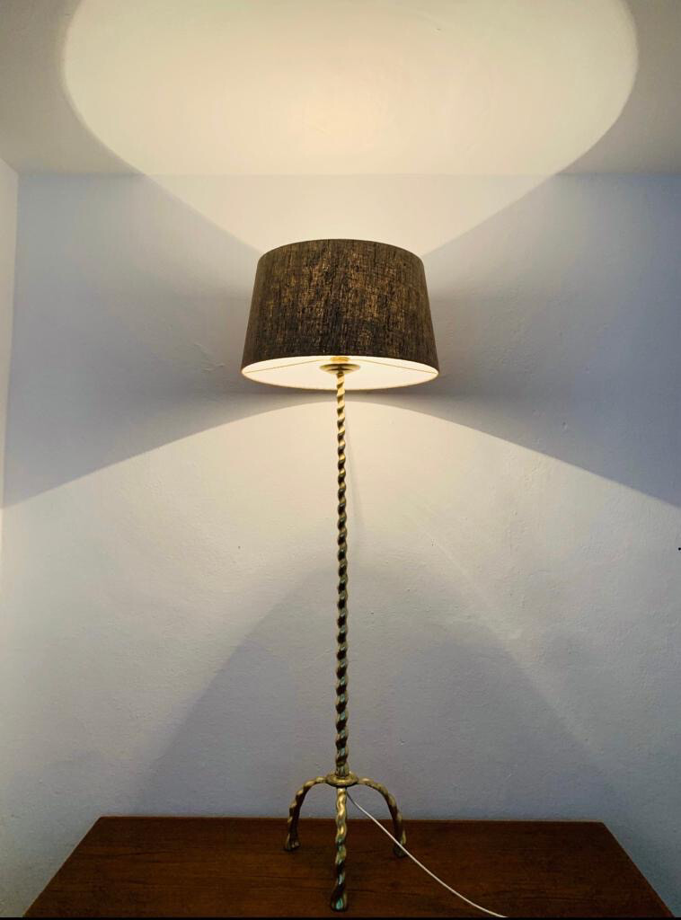 Stehlampe Stehleuchte Stil Art Deco Bronze Guss