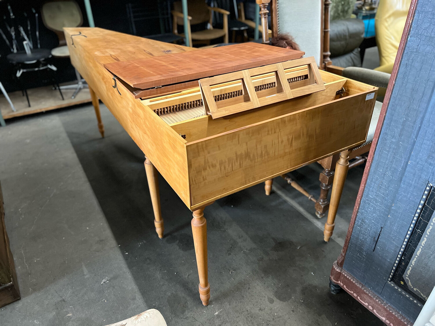 Cembalo Spinett Musikinstrument