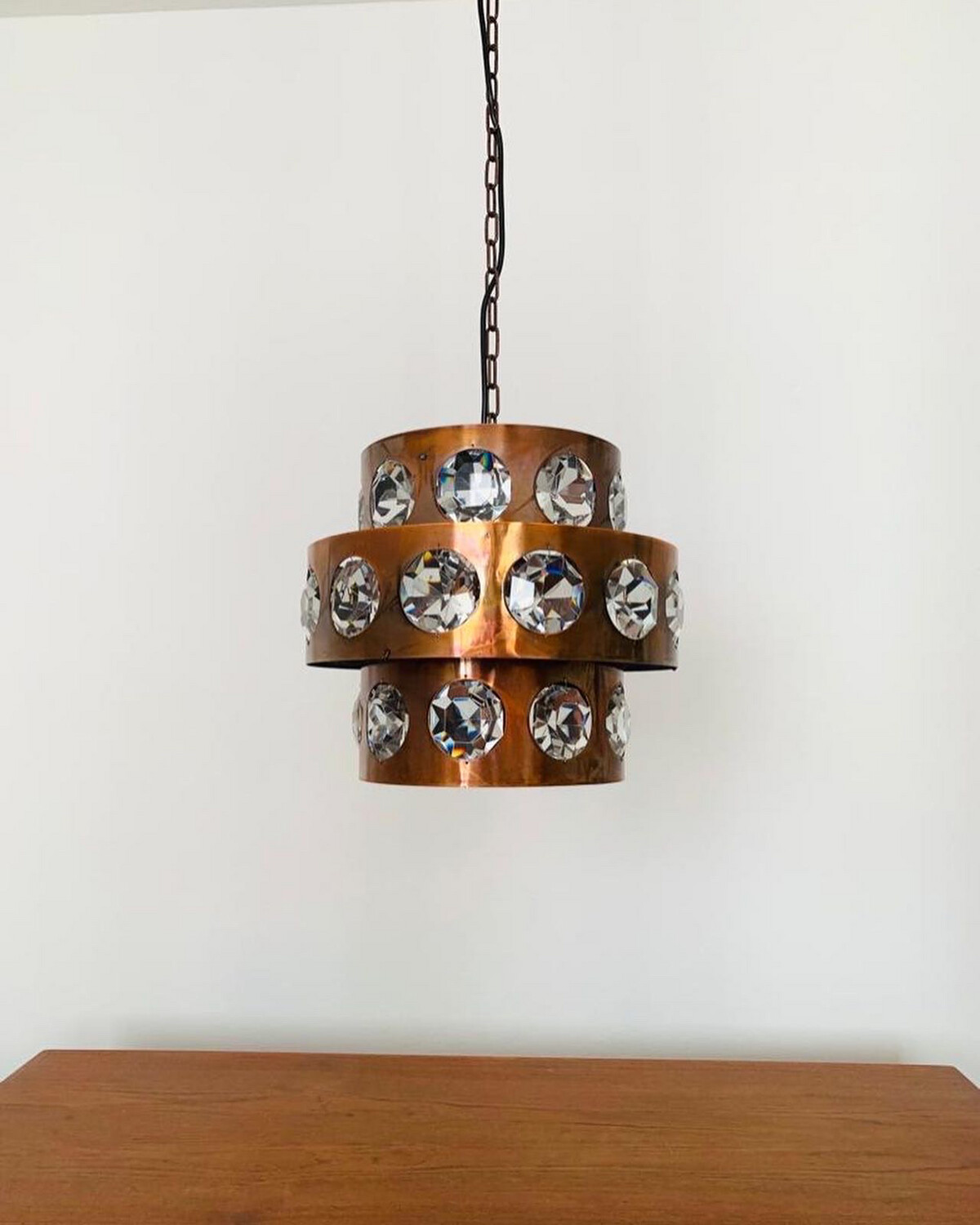 Deckenlampe Deckenleuchte Brutalist Kupfer nur noch 1 verfügbar