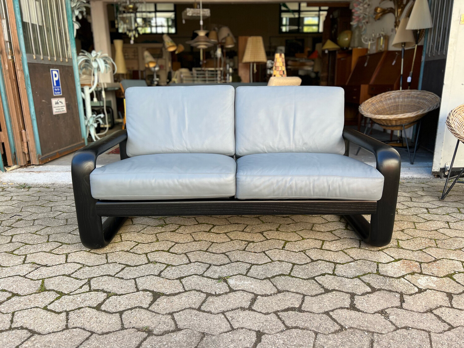 Sofa Couch Zweisitzer Rosenthal Burkhard Vogtherr