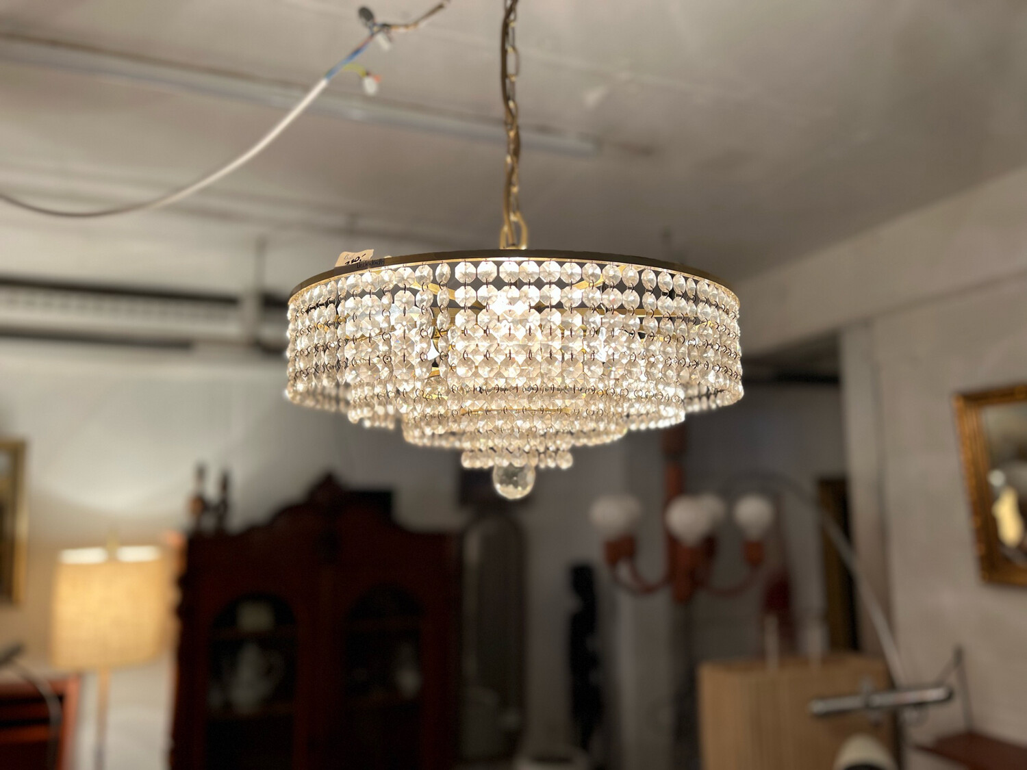 Deckenleuchte Deckenlampe Kristallleuchte