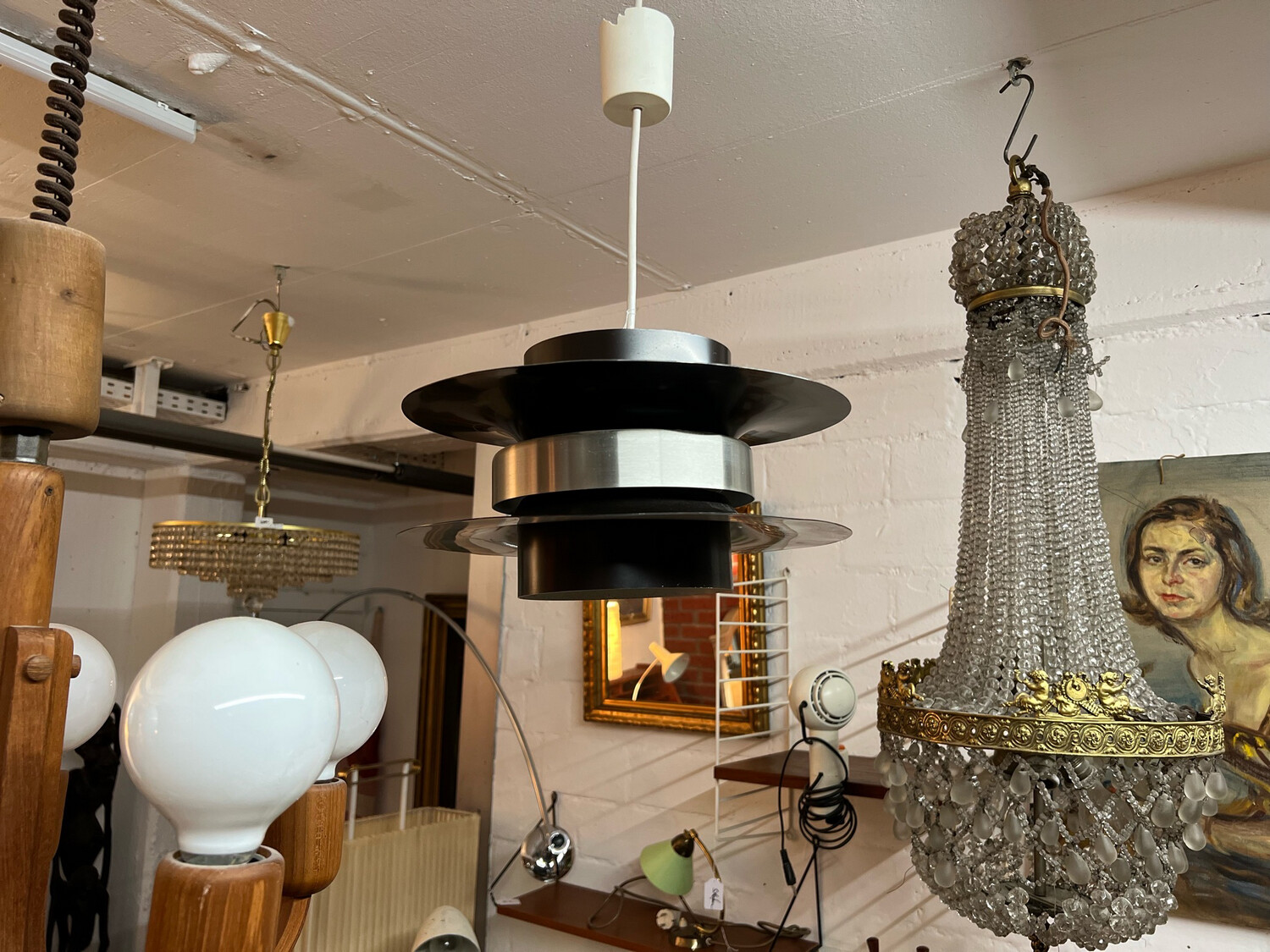 Deckenlampe Deckenleuchte Danish Design Mid Century Vintage