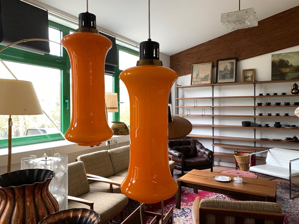 Deckenlampe Deckenleuchte Hängeleuchte Peill &amp; Putzler Ära 1von2