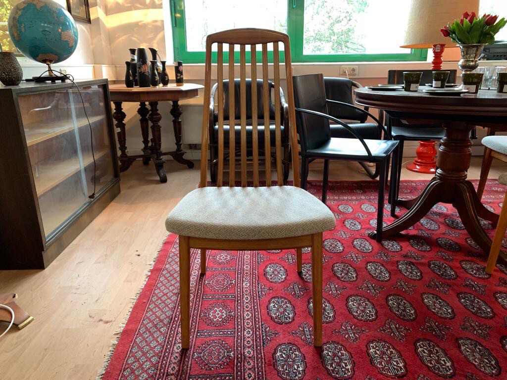 Stuhl Stühle Danish Teak Mid Century Dyrlund 1von3