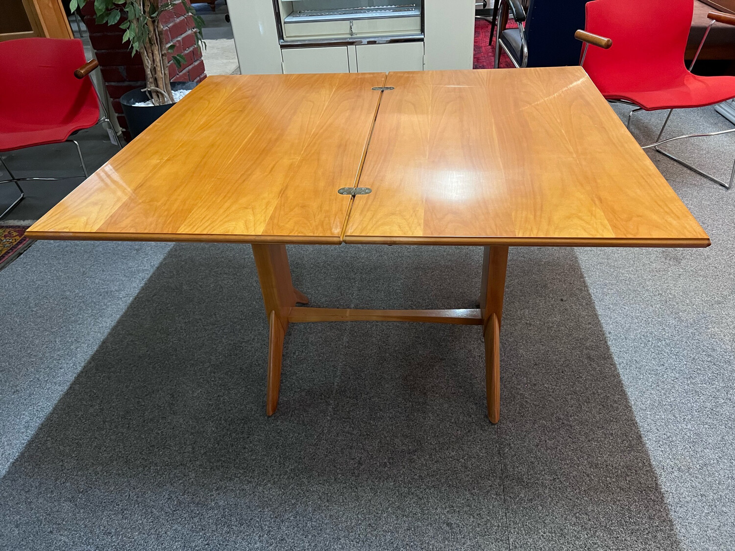 Tisch Esstisch Kurbeltisch Wilhelm Renz Mid Century Vintage