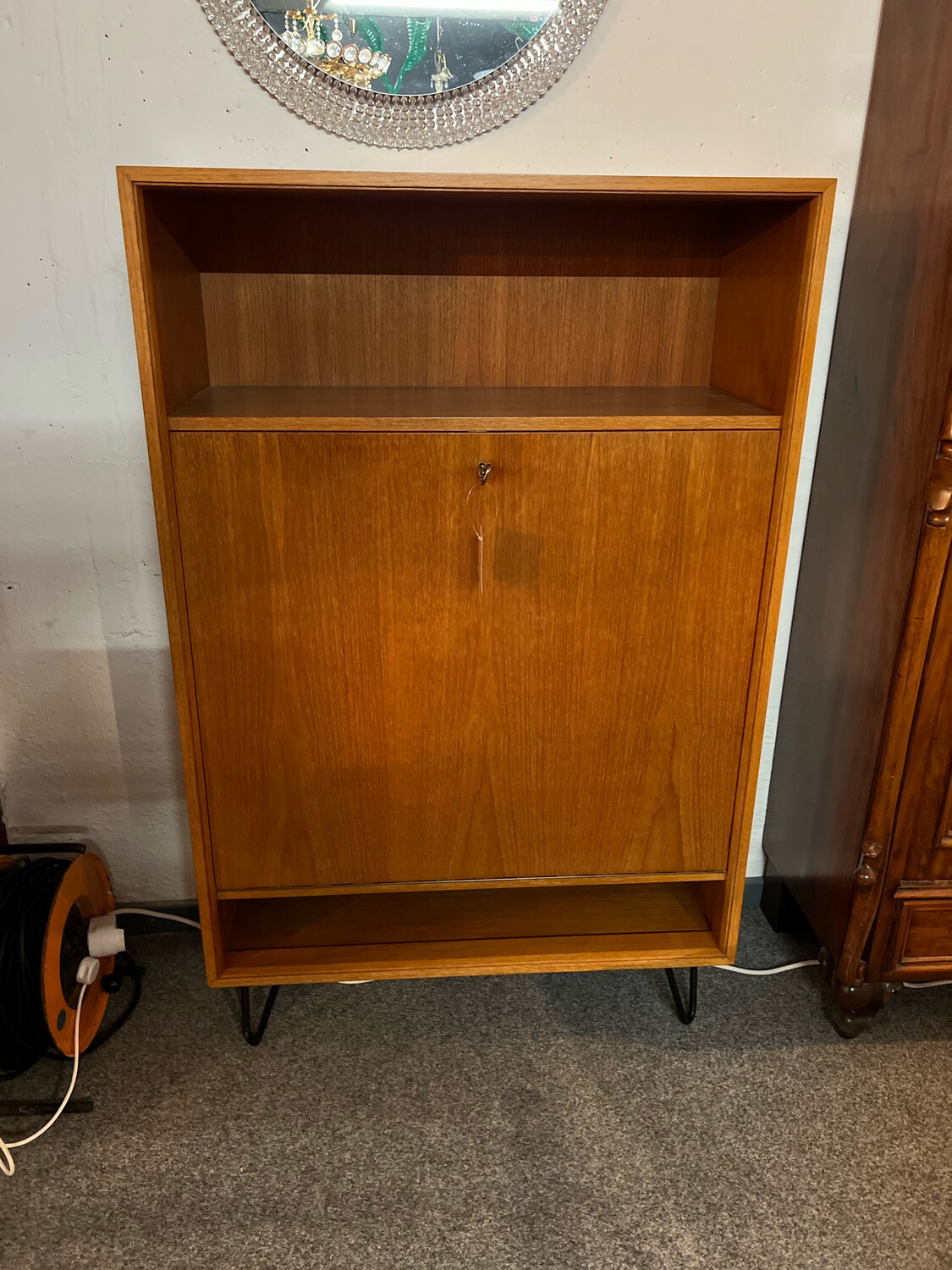 Highboard Kommode Sideboard Wohnform Teak Mid Century Vintage