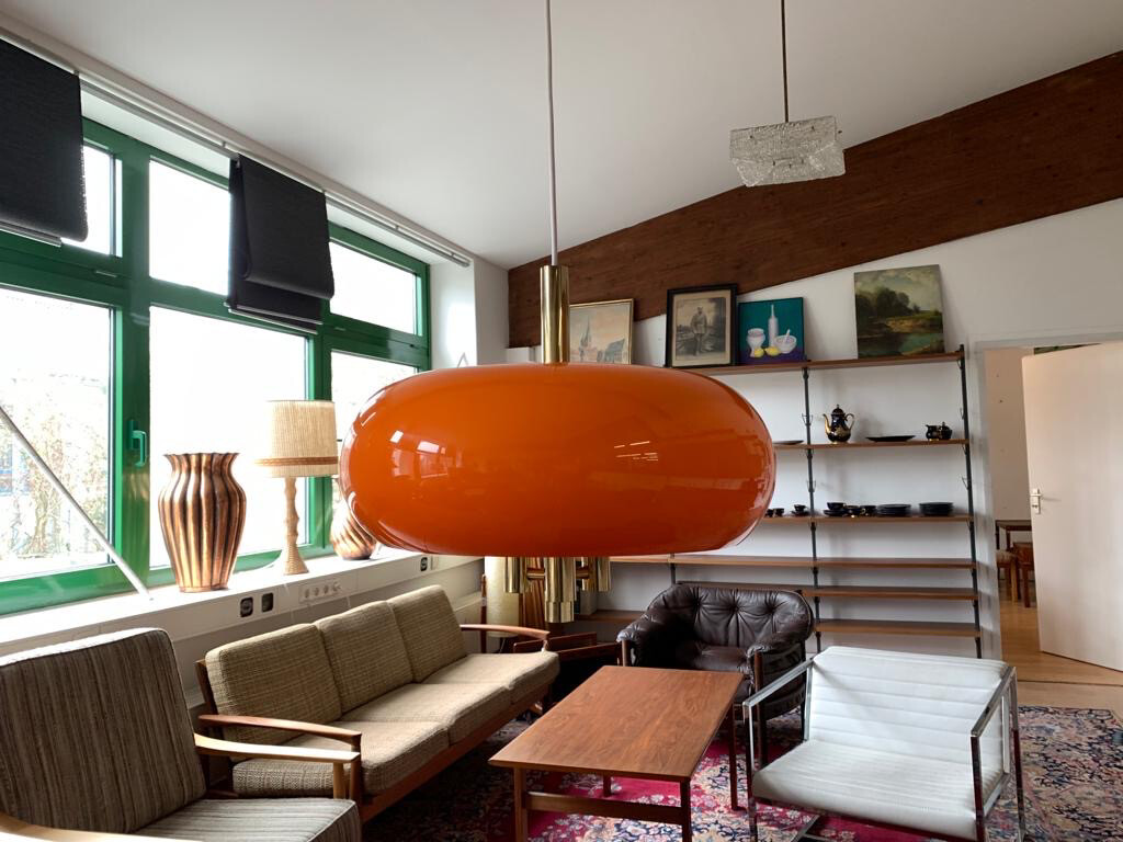 Deckenlampe Deckenleuchte Mid Century Vintage