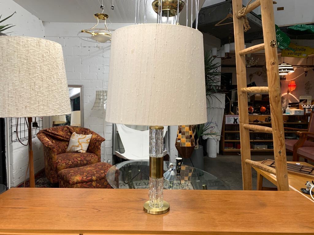 Doria Tischleuchte Tischlampe Mid Century Vintage