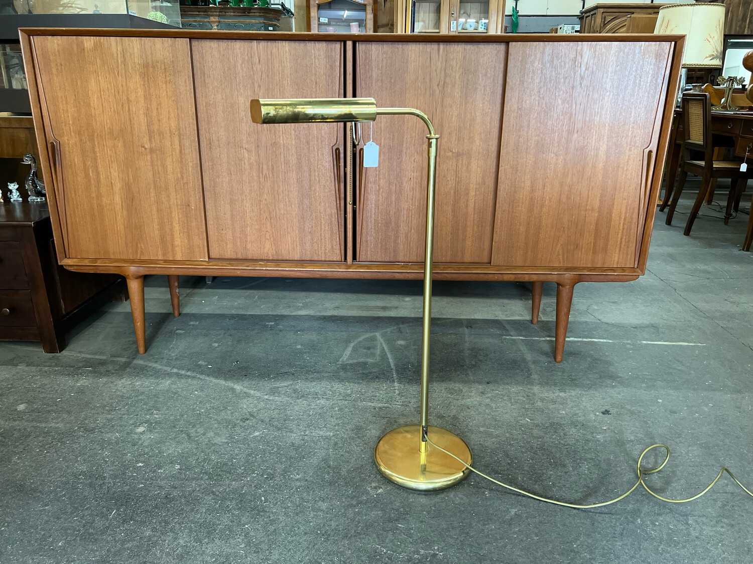 Stehlampe Stehleuchte Mid Century Vintage