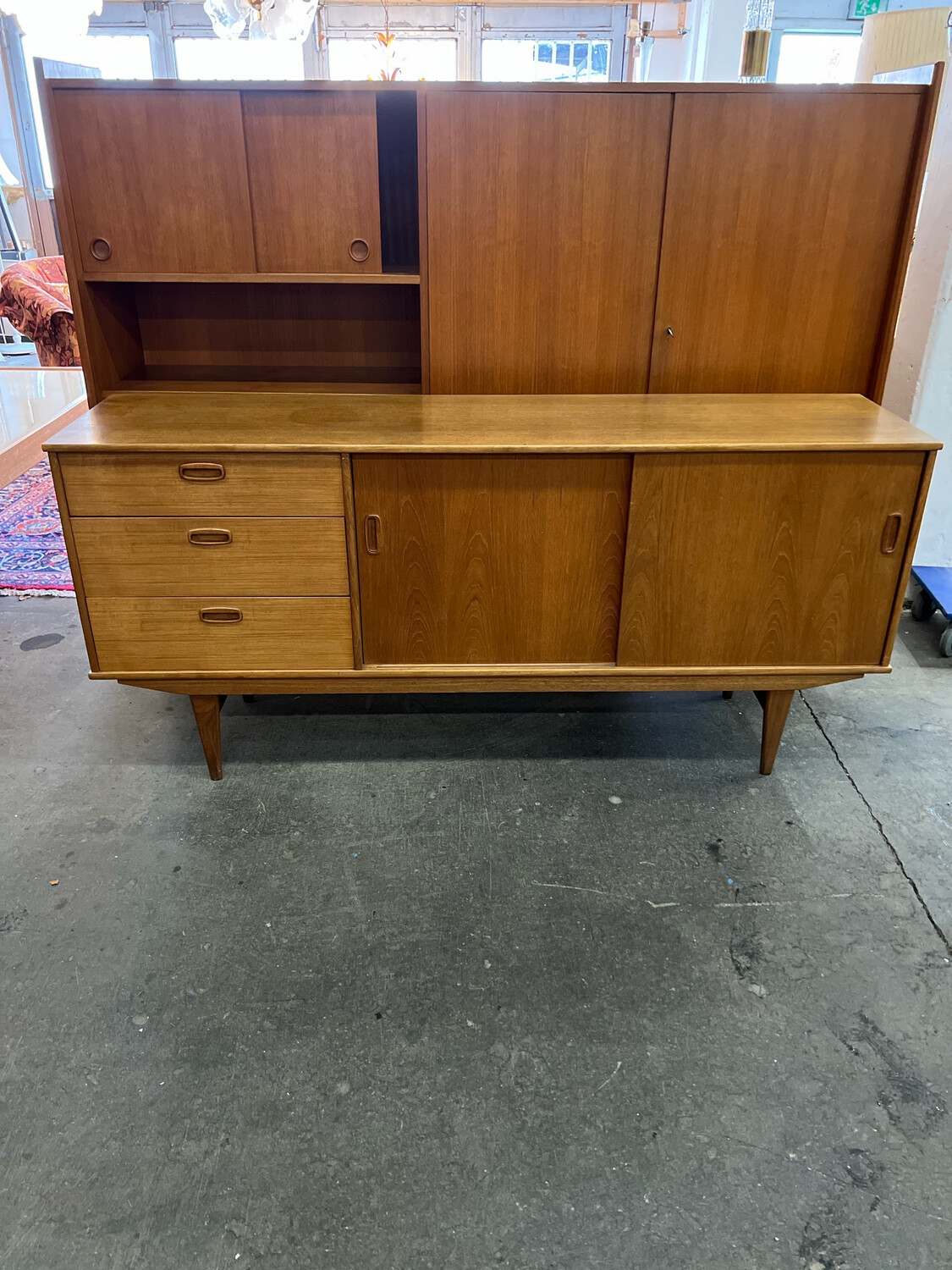 Sideboard Kommode Danish Teak Mid Century Vintage