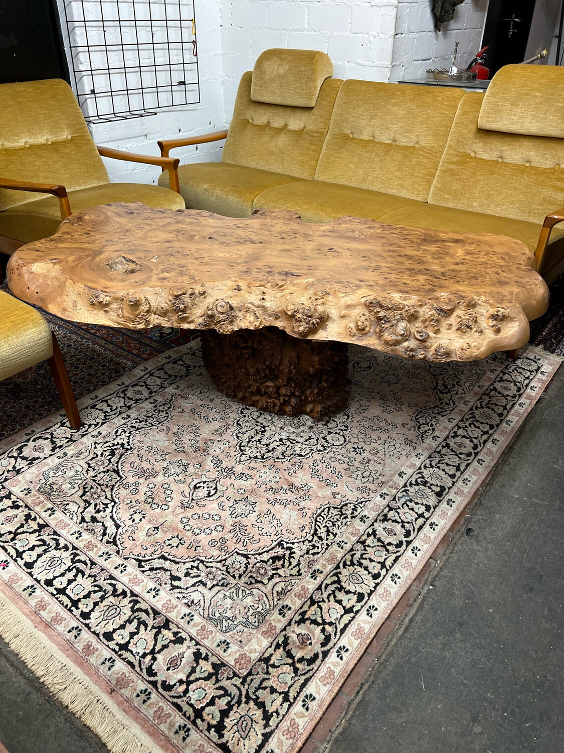 Couchtisch Tisch Wurzelholz Vintage