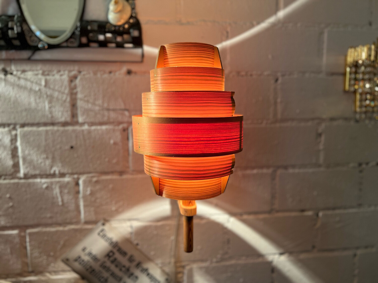 Wandlampe Wandleuchte Hans Agne Jakobsson Mid Century Vintage