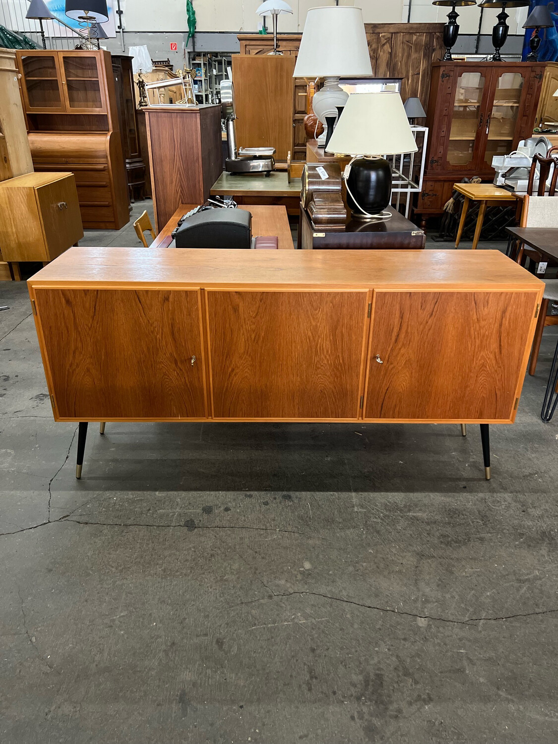 Sideboard Kommode Danish Teak Mid Century Vintage
