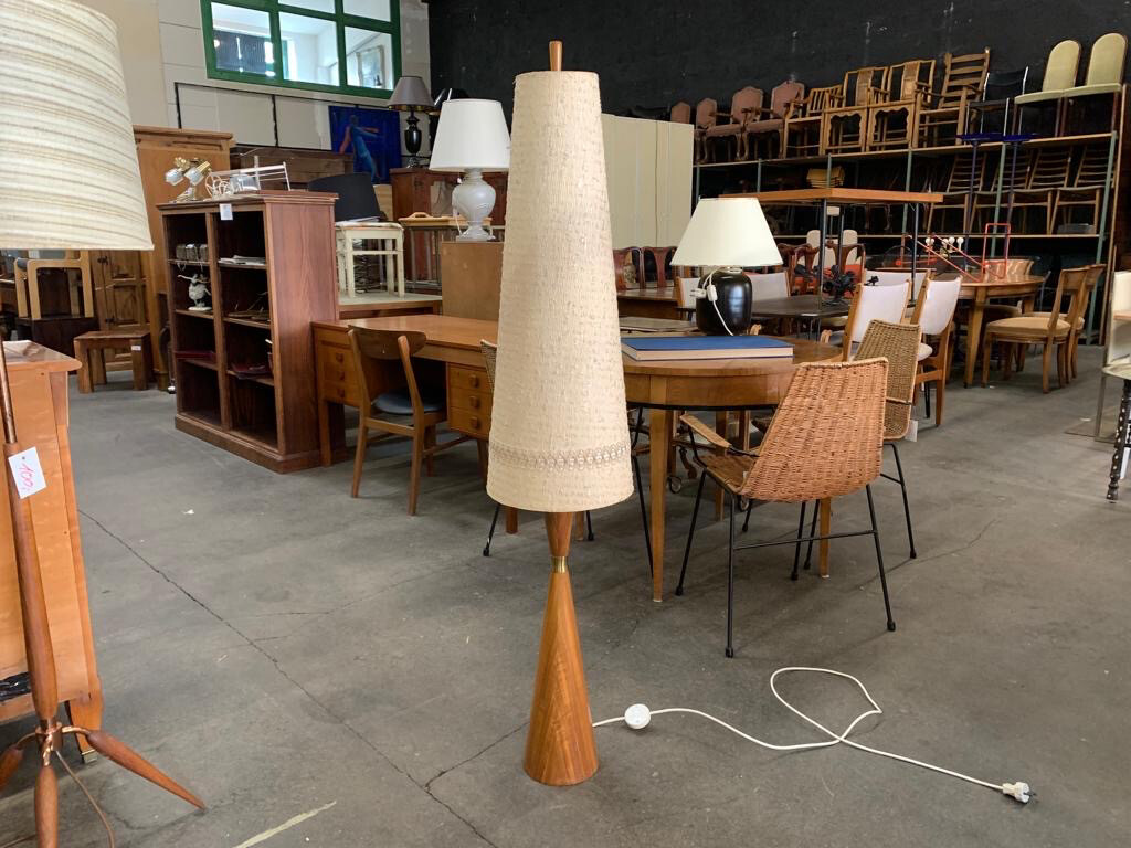 Stehlampe Stehleuchte Parker Knoll Floor Lamp Mid Century Vintage