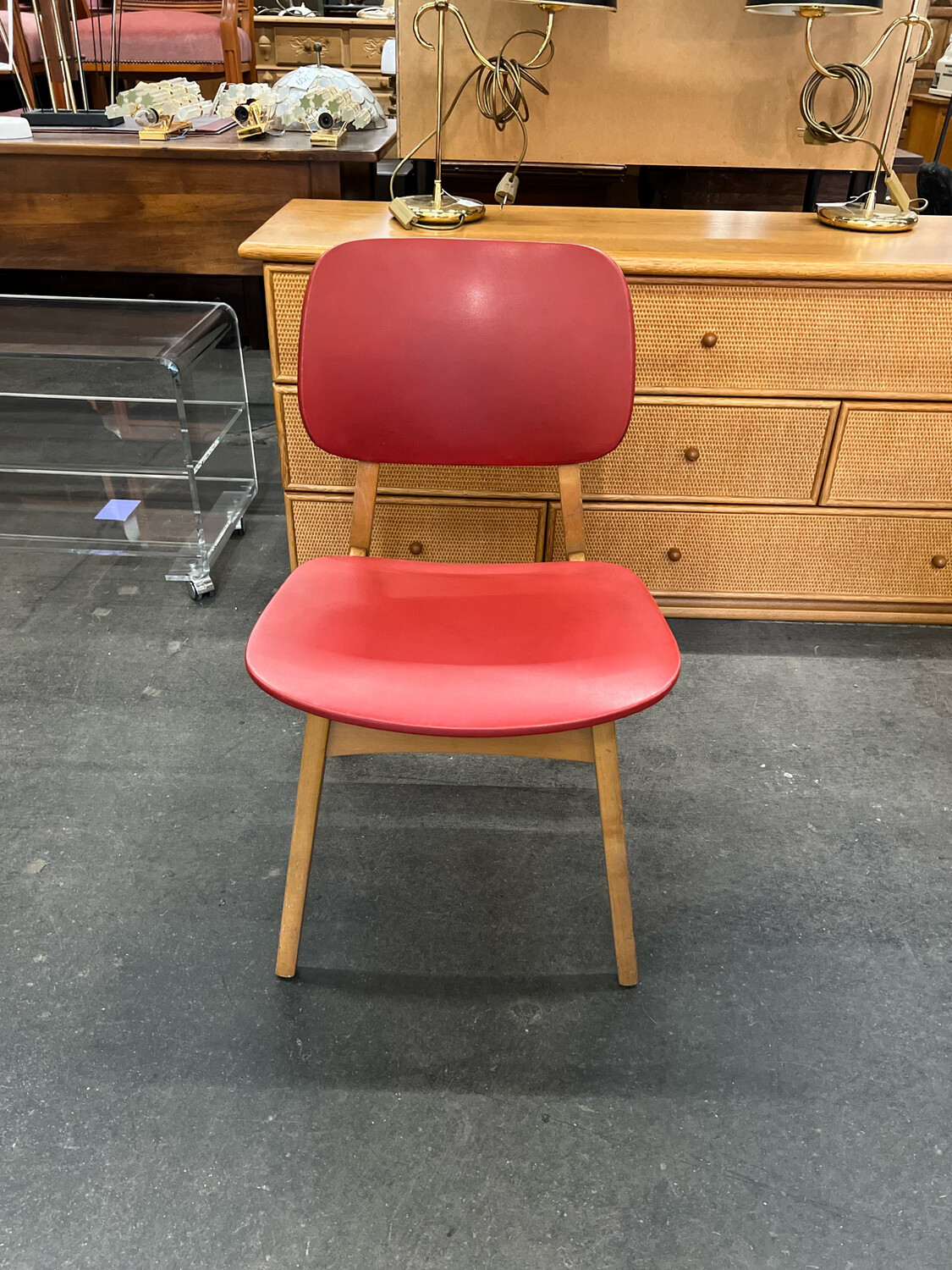 Küchenstuhl Stuhl Mid Century Vintage