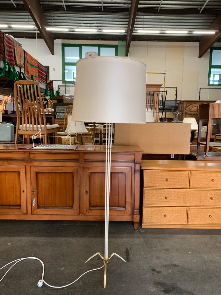 Stehlampe Stehleuchte Vereinigte Werkstätten Mid Century Vintage