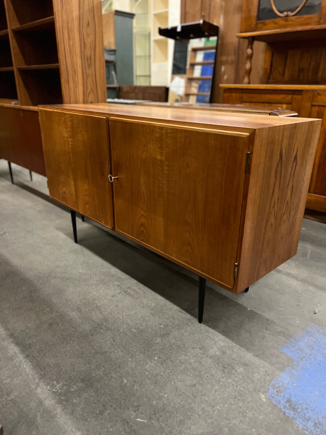 Sideboard Kommode Danish Teak Mid Century Vintage