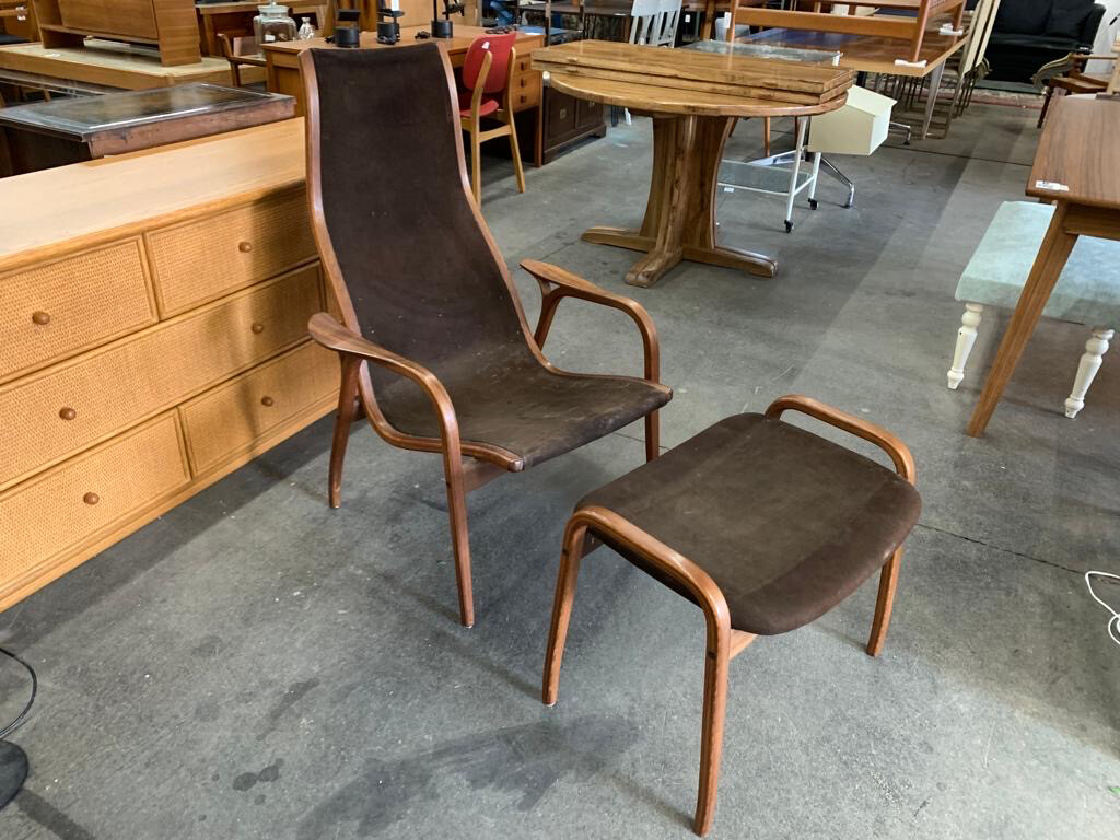 Sessel Hocker Armlehnsessel Swedese Lamino Yngwe Ekström