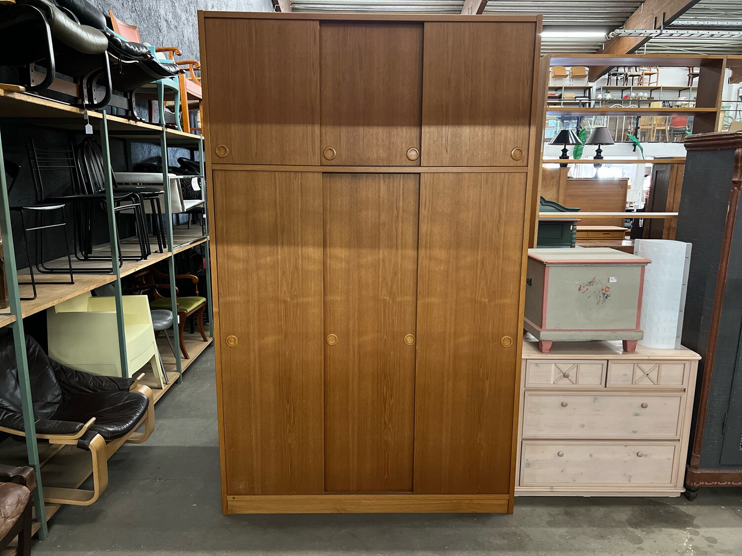 Schrank Kleiderschrank Danish Teak Mid Century Vintage