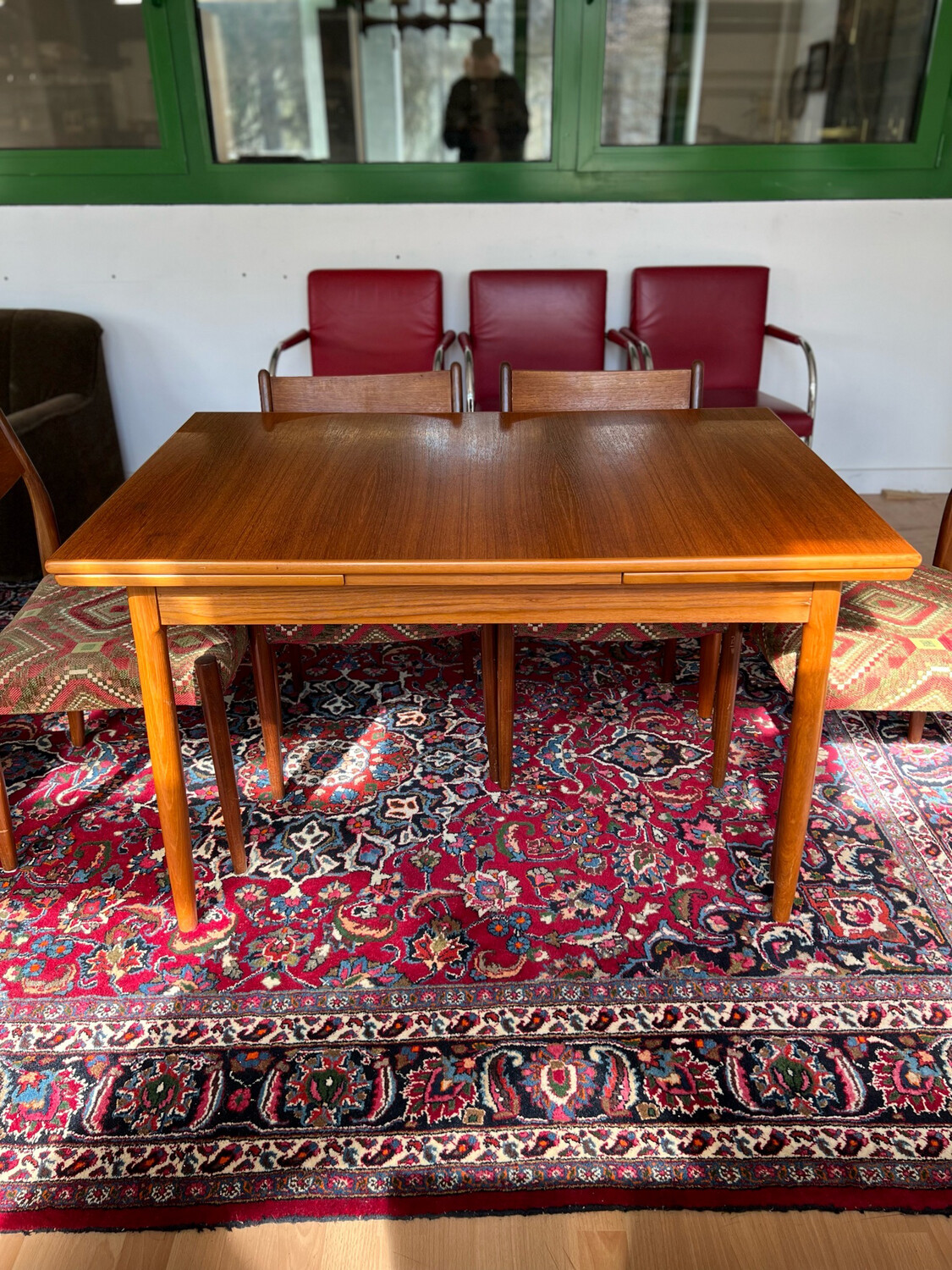 Tisch Esstisch Ausziehtisch Danish Teak Mid Century Vintage