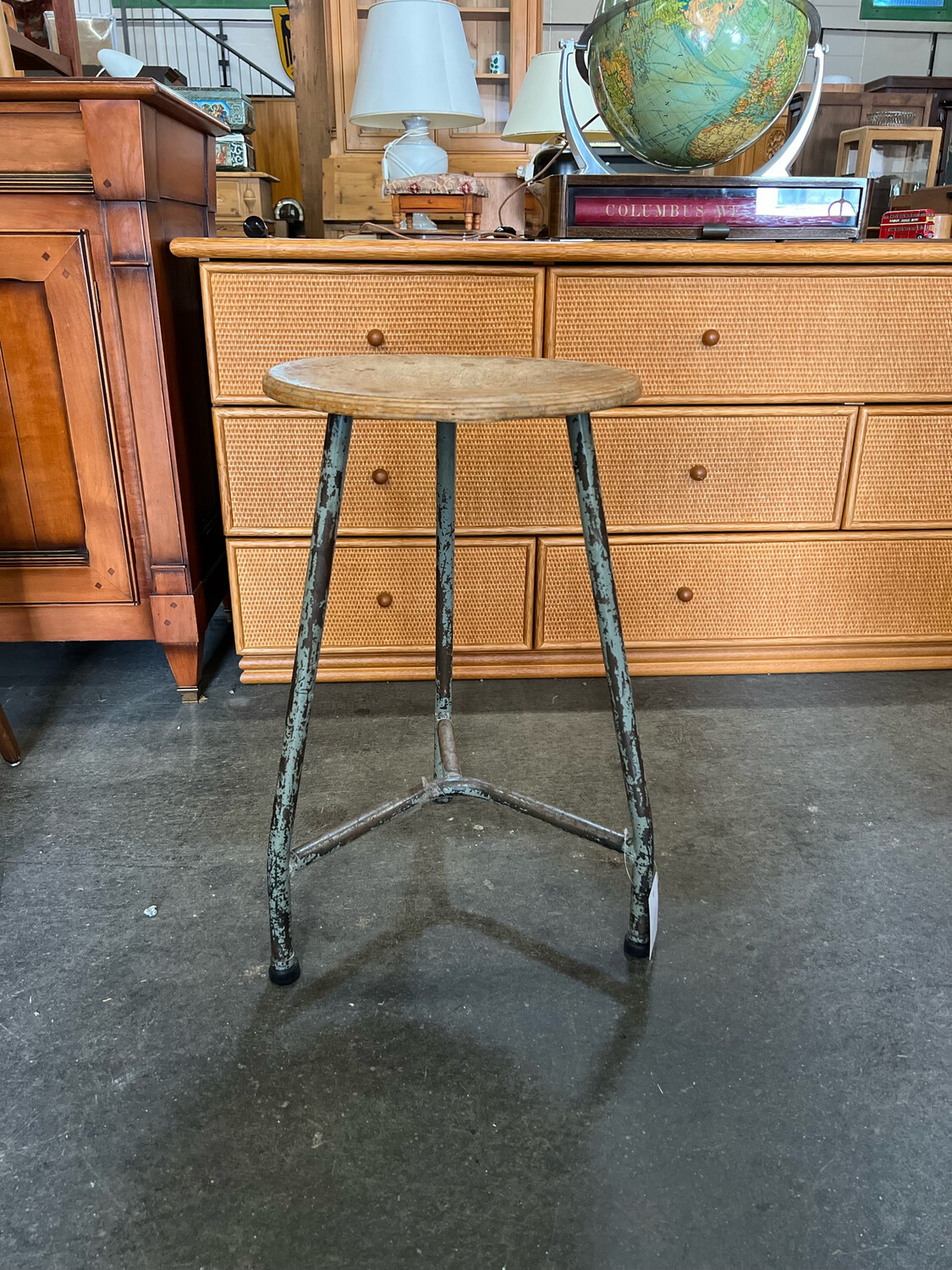 Hocker Barhocker Werkstatthocker Industrial Vintage