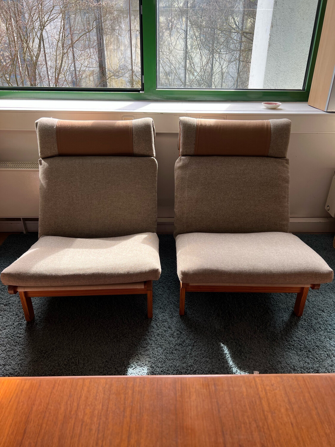 Sessel Bernt Pedersen Rag Easy Lounge Chair Danish 1von2