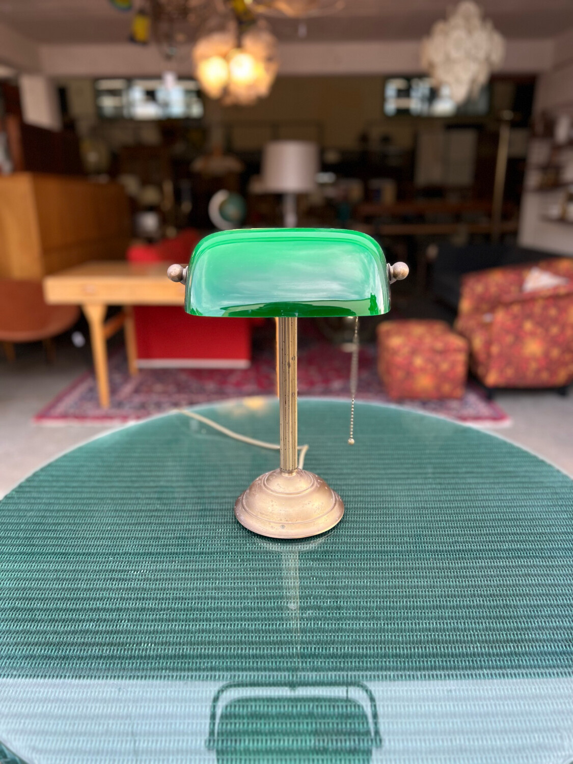 Tischlampe Tischleuchte Bankerlampe Bankerleuchte