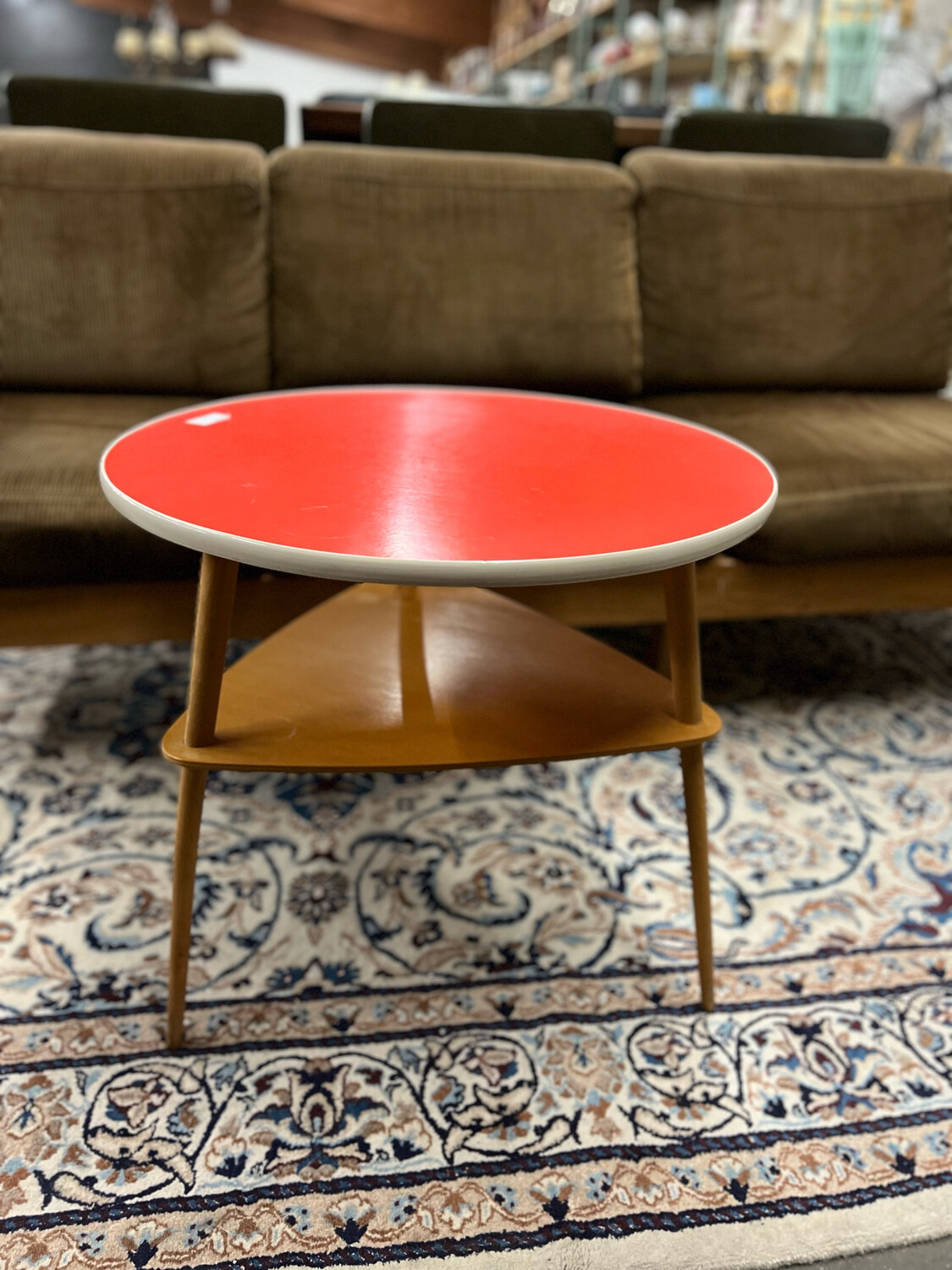 Tisch Tischchen Beistelltisch Nierentisch Mid Century Vintage