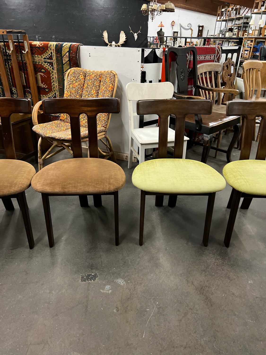 Stuhl Stühle WK Möbel Ära Mid Century Vintage 1von6