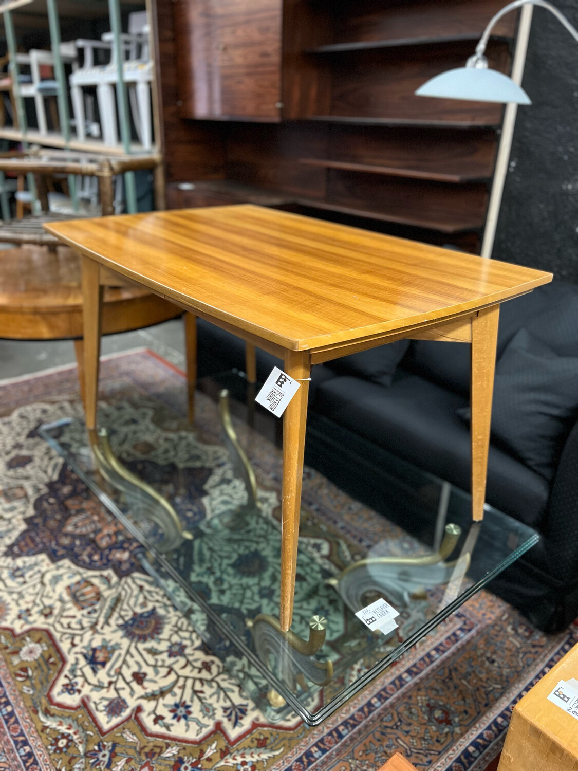 Tisch Ausziehtisch Couchtisch Mid Century Vintage