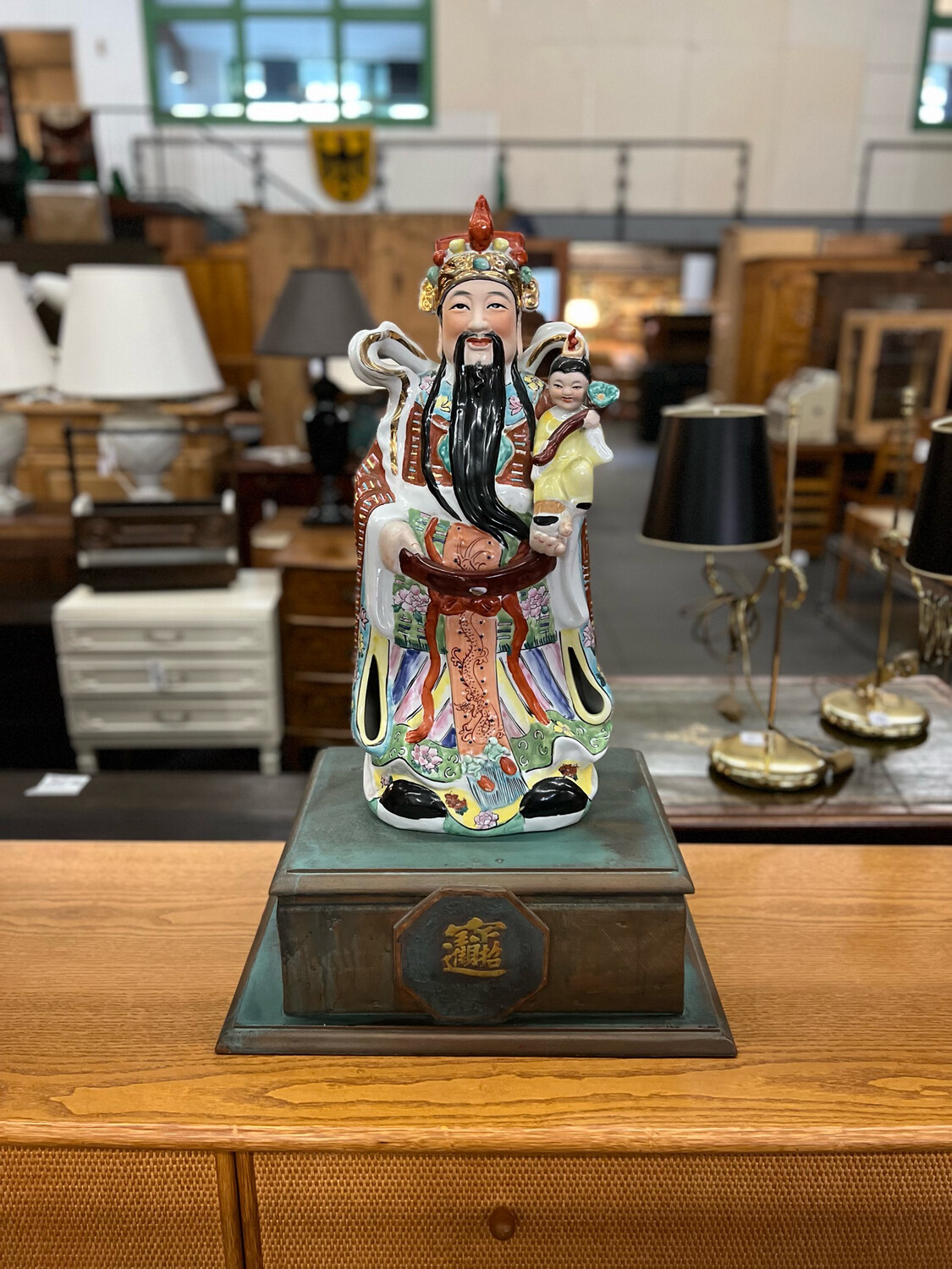 Figur Statue Asiatisch