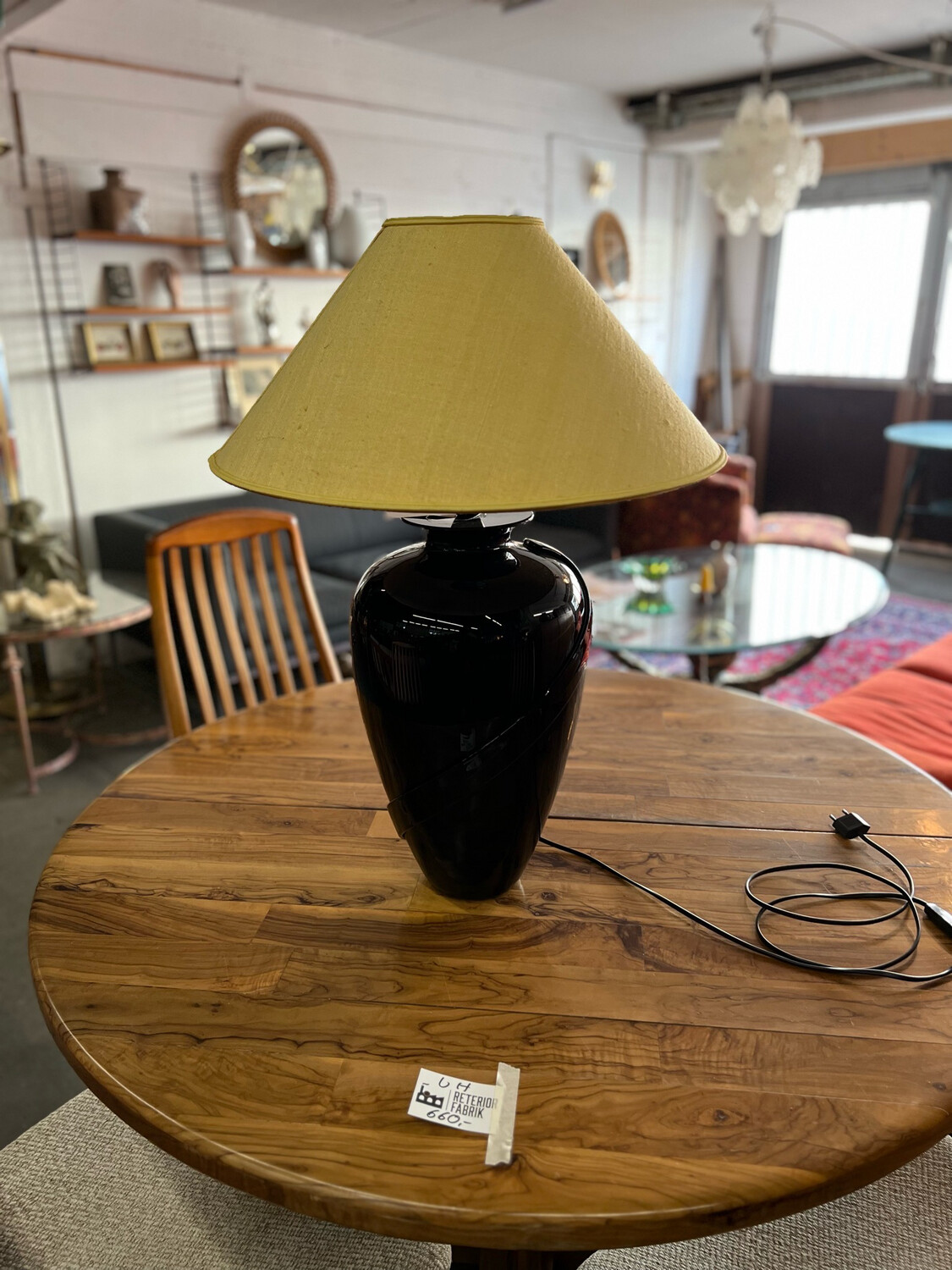 Tischlampe Tischleuchte Glasleuchte