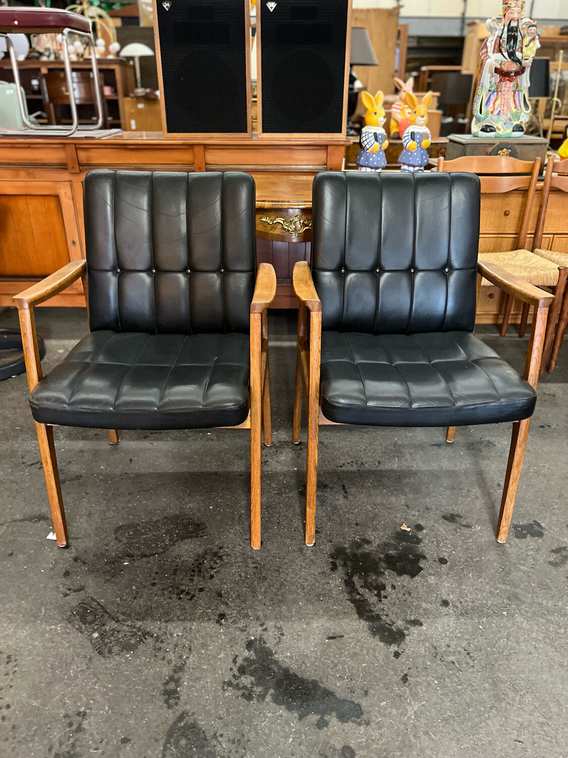 Stuhl Stühle Armlehnstuhl 1von2 Mid Century Vintage