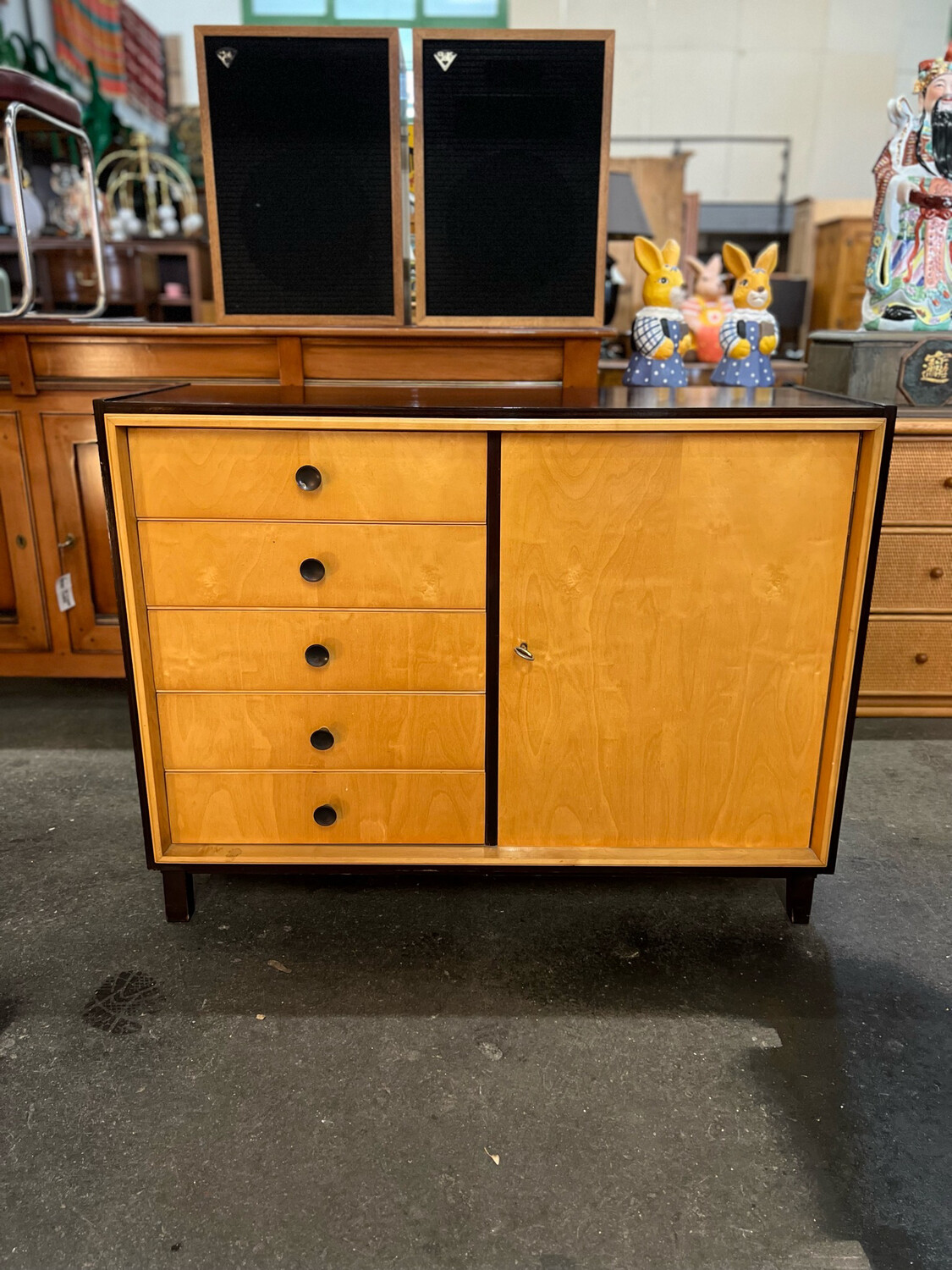 Kommode Sideboard Highboard Mid Century Vintage