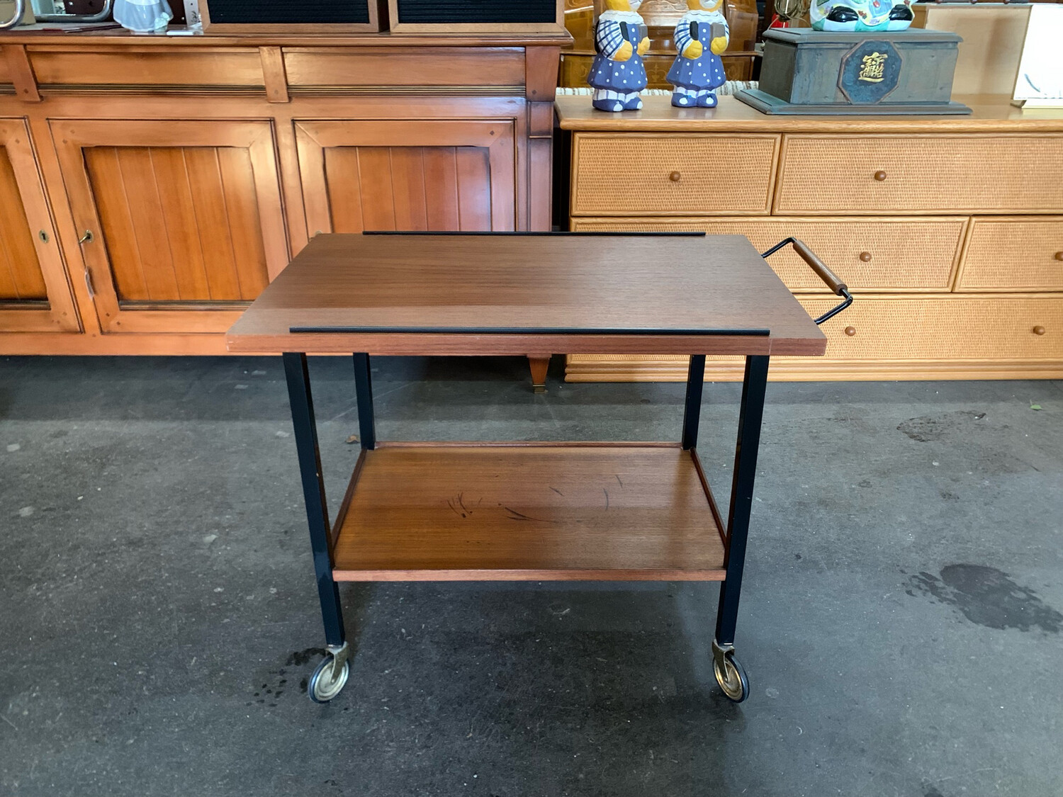 Servierwagen Teewagen Danish Mid Century Vintage