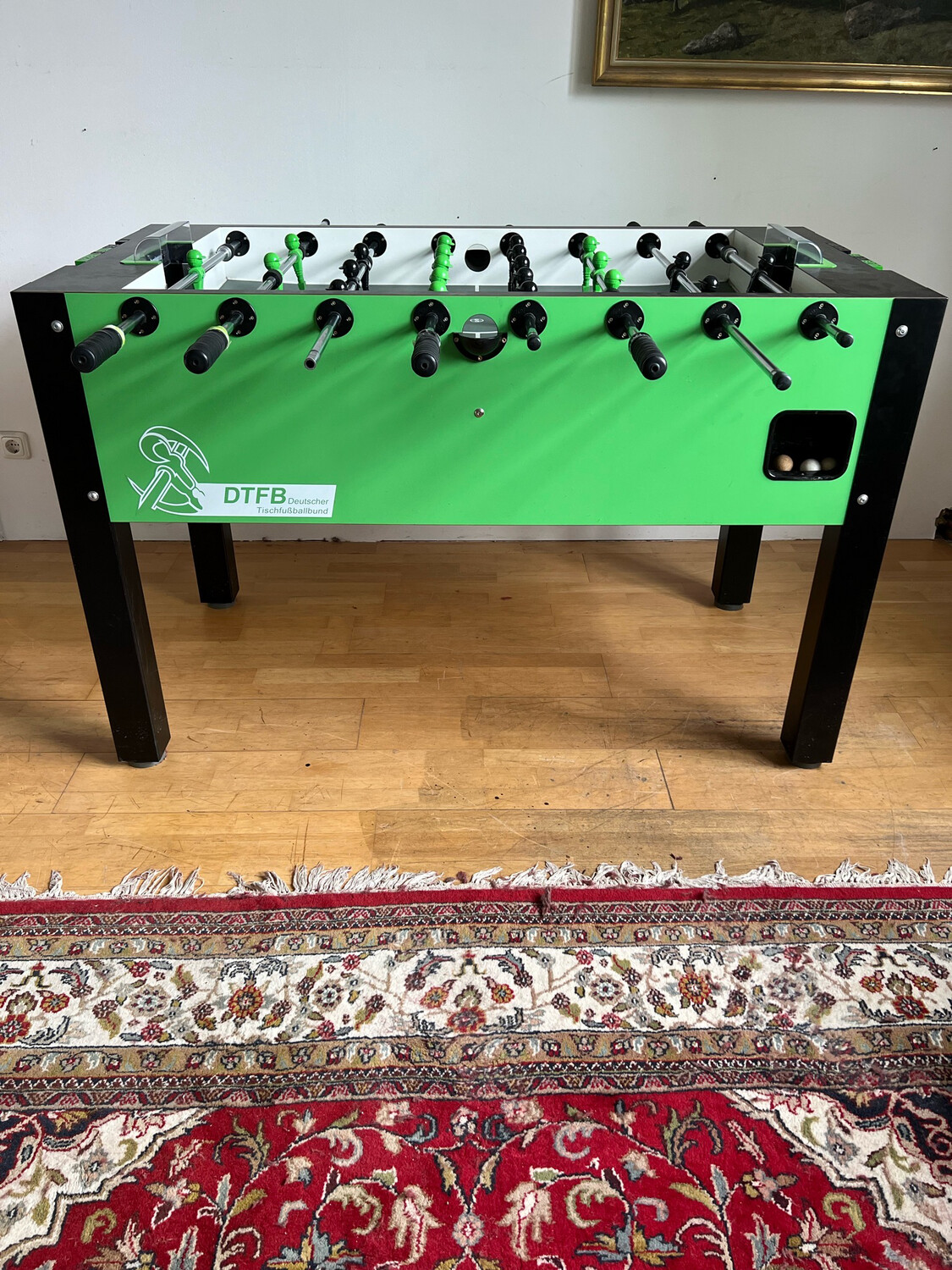Original Leonhart Kicker Tischfußball ITSF Hohes Tor