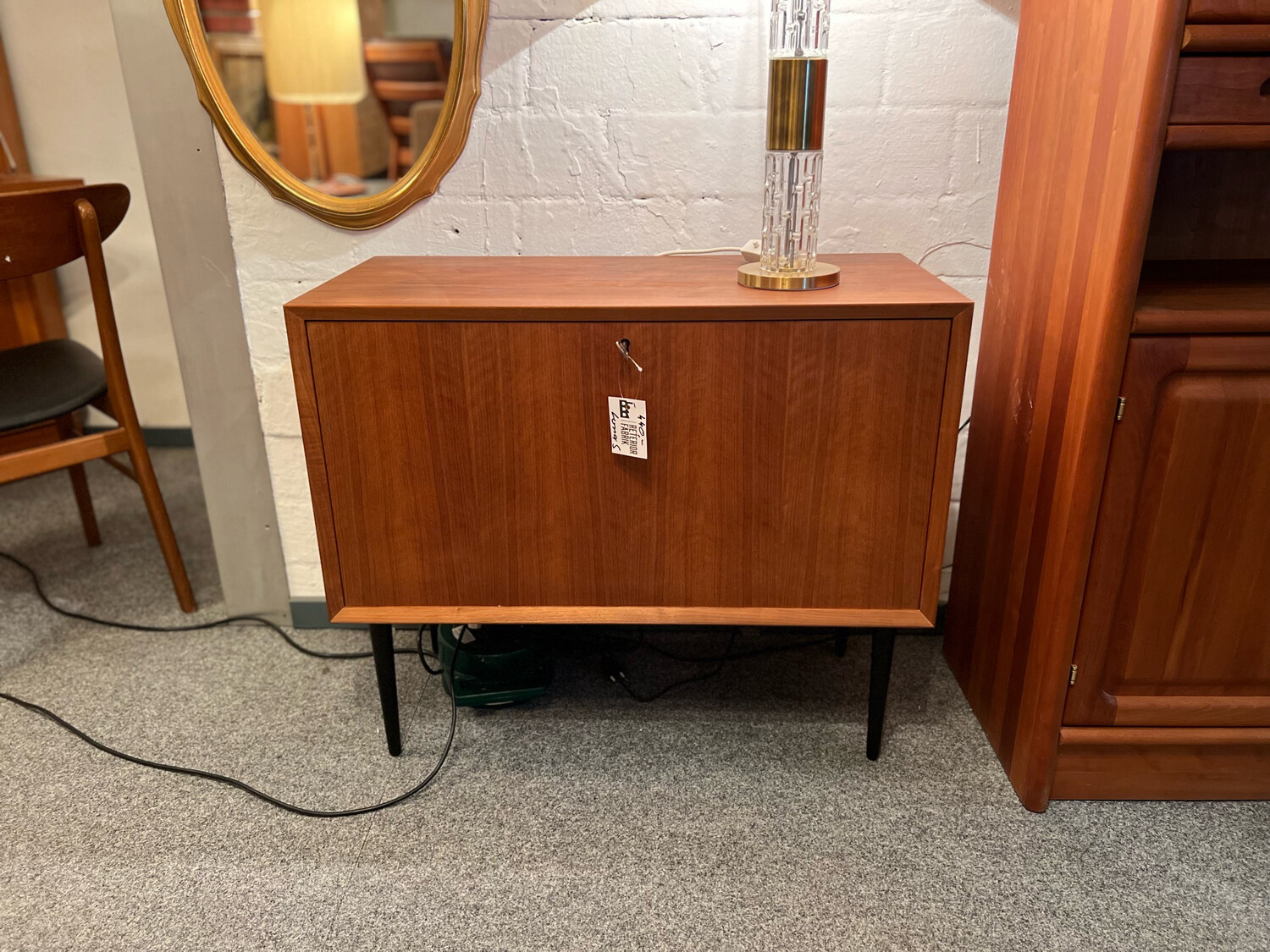 Teak Sideboard Kommode Poul Cadovius 1von5 Danish Mid Century Vintage