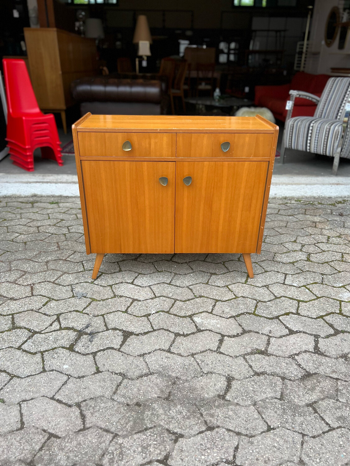 Kommode Kästchen Sideboard Mid Century Vintage