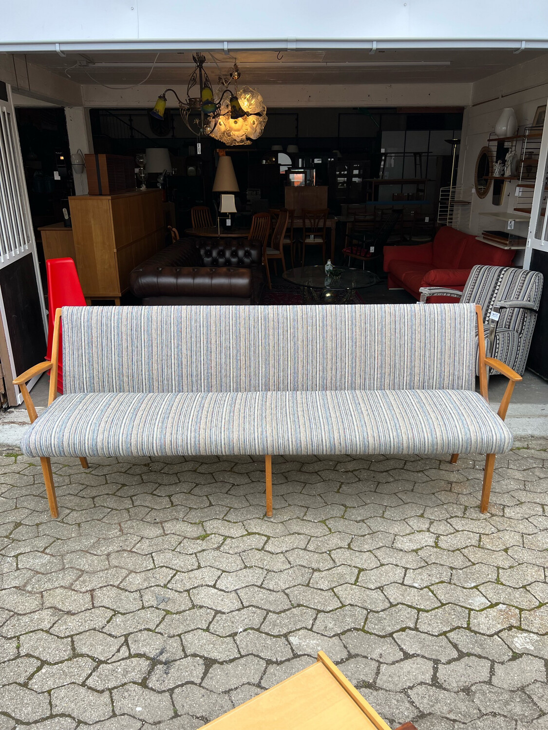 Bank Sitzbank Küchenbank Mid Century Vintage