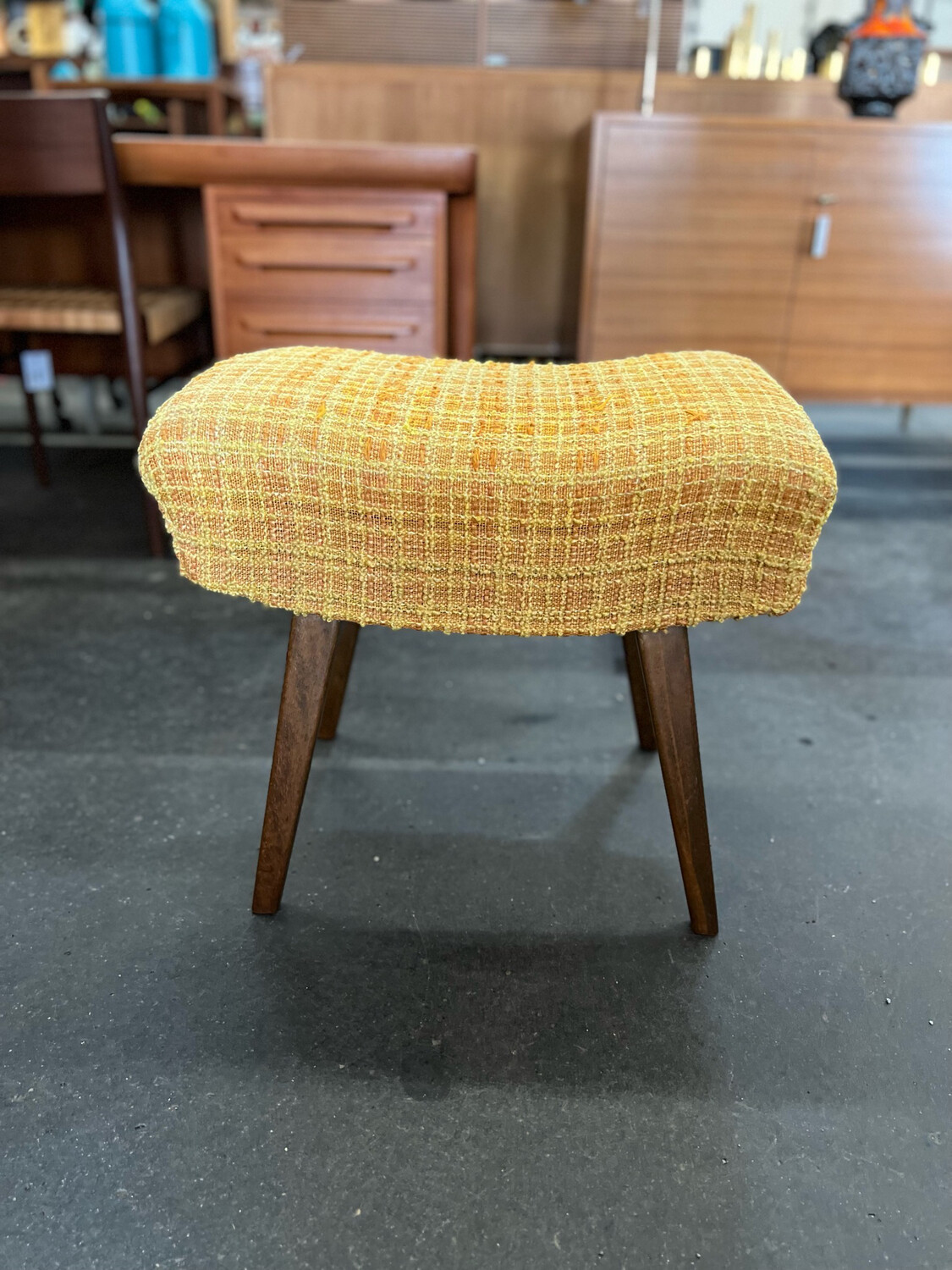 Hocker Sitzhocker Mid Century Vintage