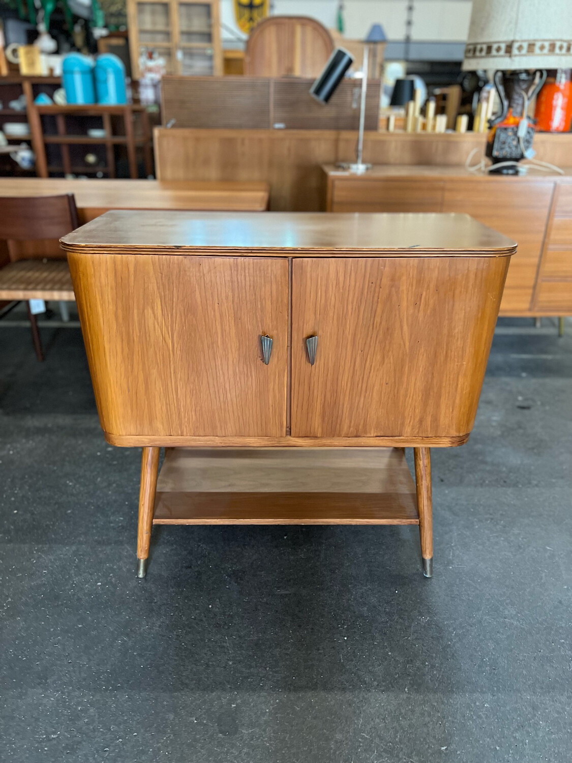 Kommode Kästchen Bar Sideboard Mid Century Vintage