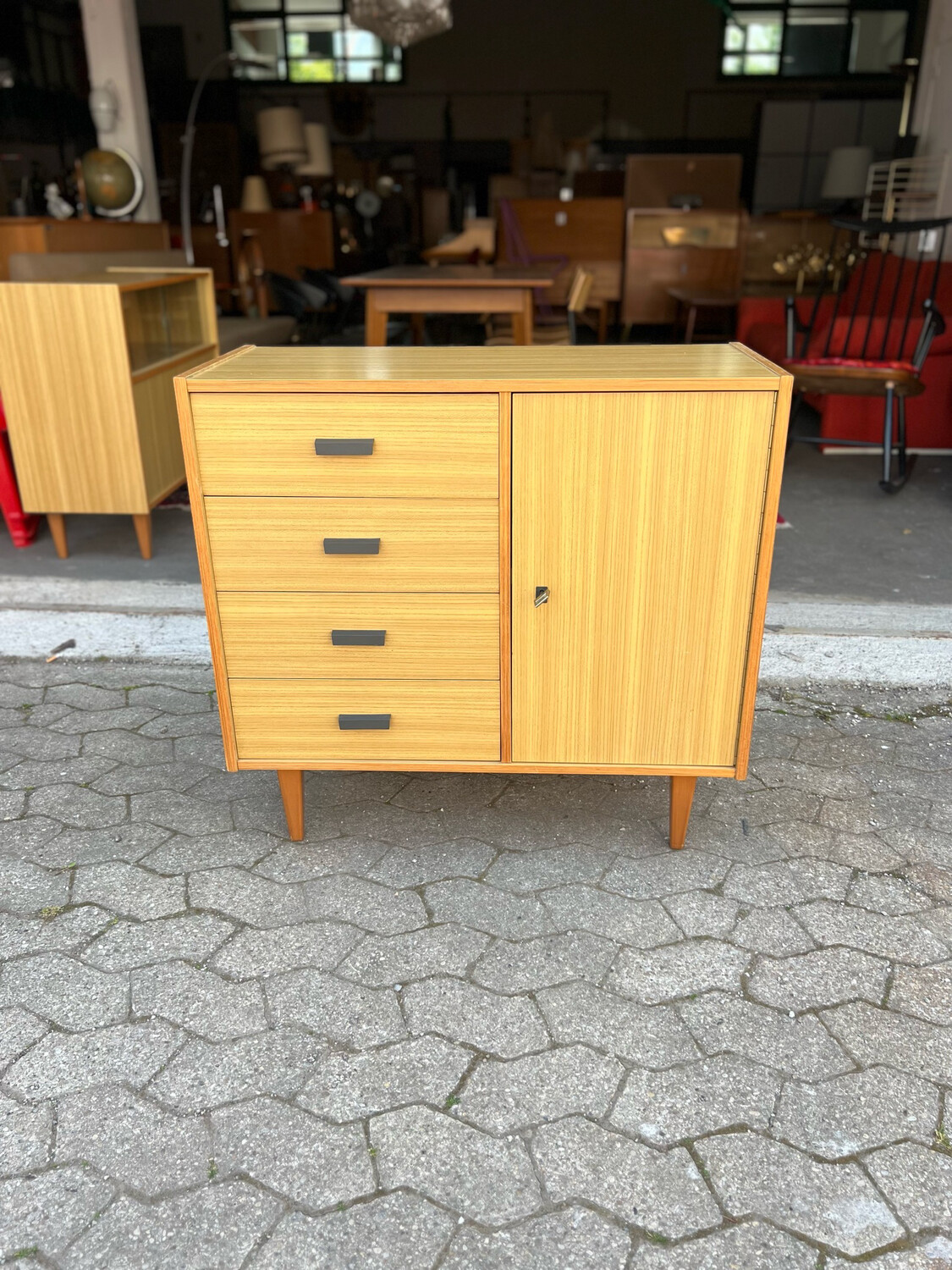 Kommode Kästchen Sideboard Mid Century Vintage
