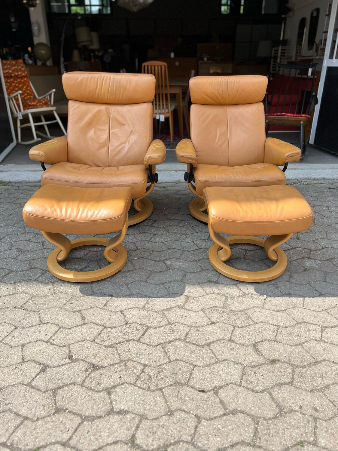 Stressless Sessel Ekornes Lounge Chair Sessel Hocker 1von2