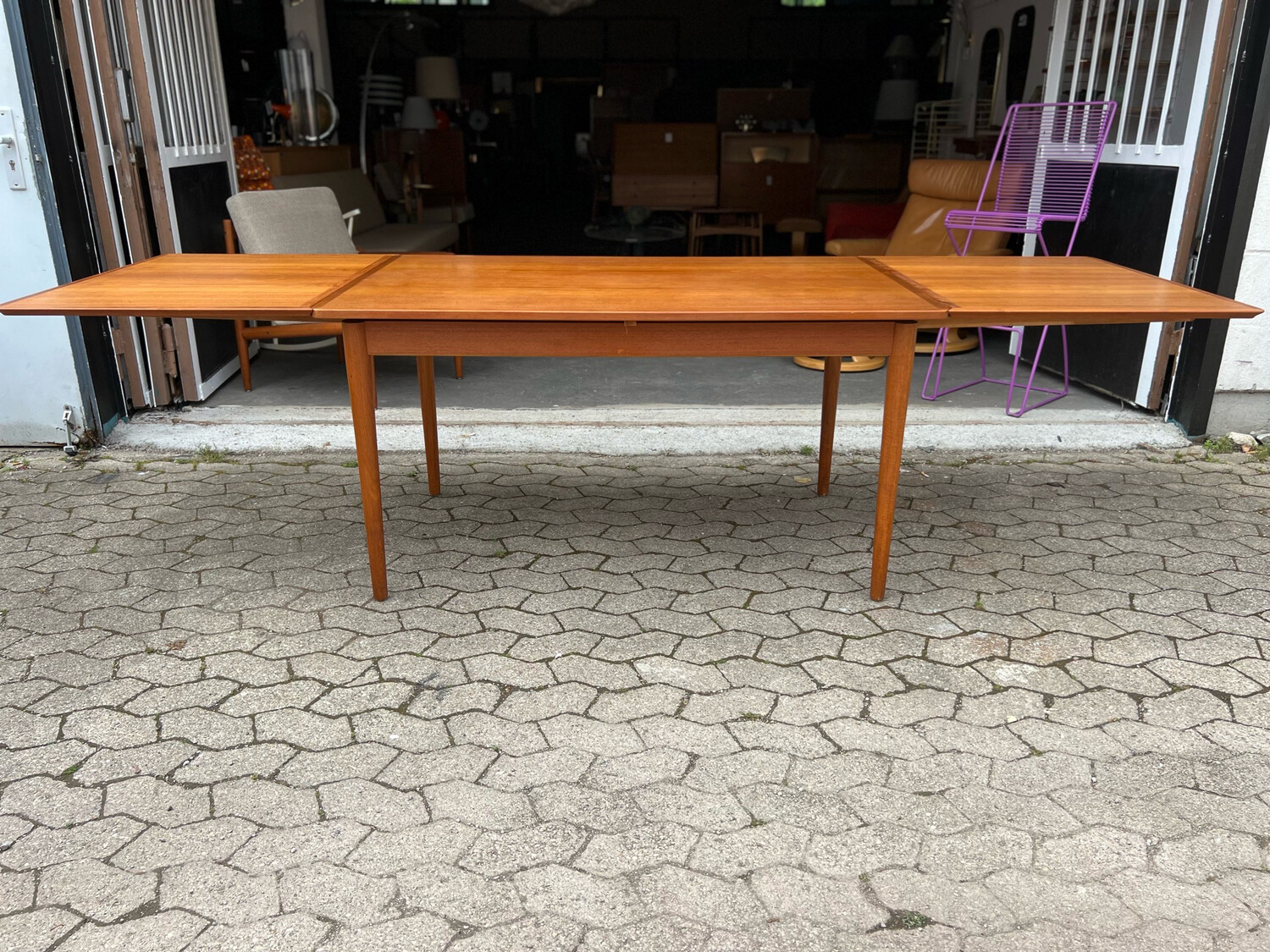 Esstisch Tisch Danish Teak Mid Century Vintage