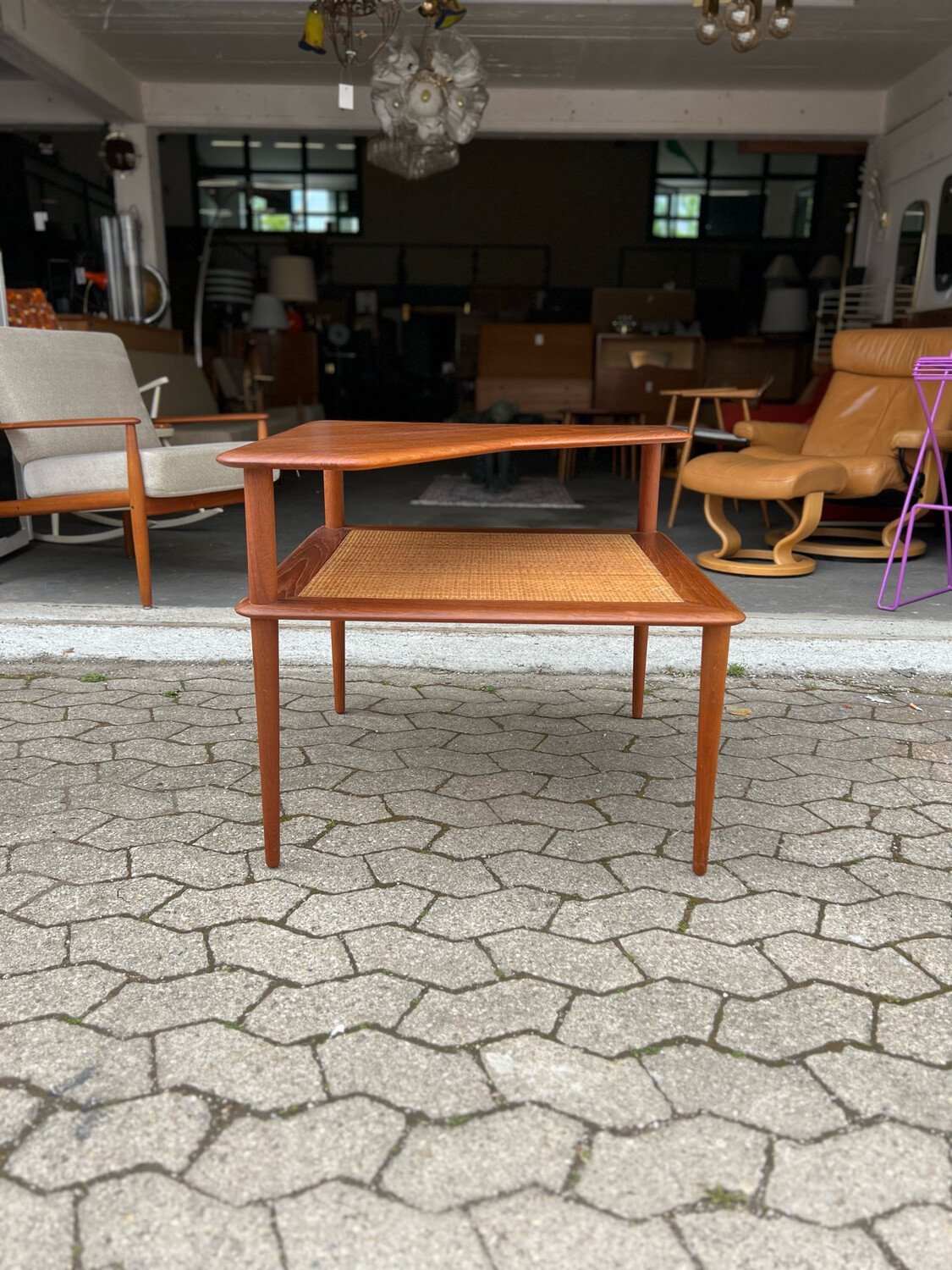 Couchtisch Tisch Coffee Table Peter Hvidt Minerva Danish Teak Mid Century Vintage