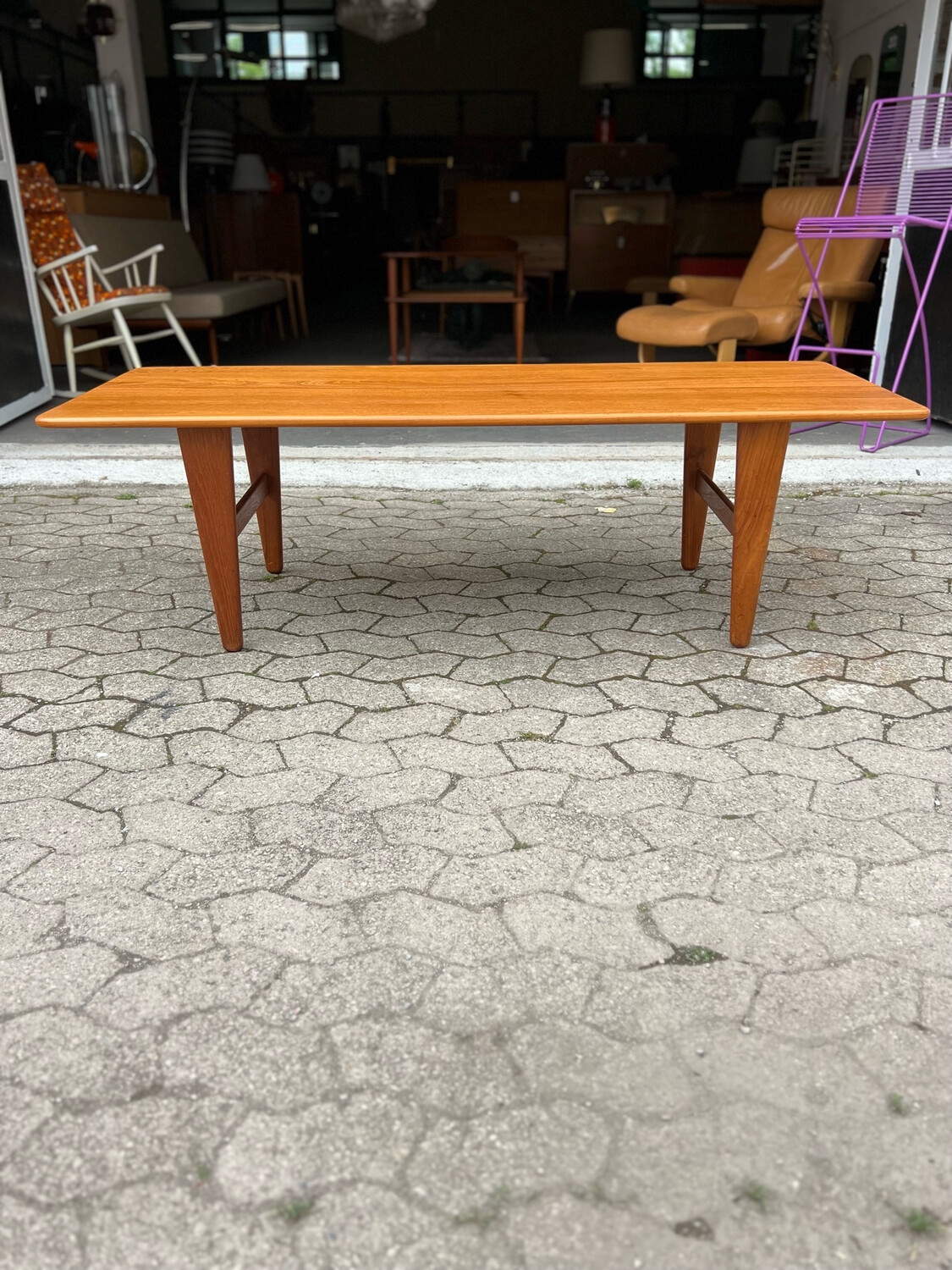 Couchtisch Tisch Coffee Table Danish Teak Mid Century Vintage