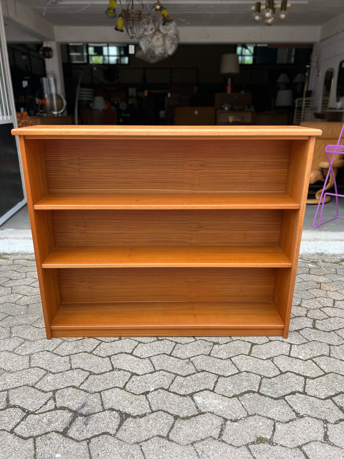 Regal Buchregal Bücherregal Teak Mid Century Vintage