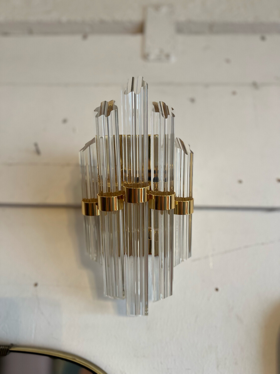 Wandlampe Wandleuchte Venini Ära Mid Century Vintage