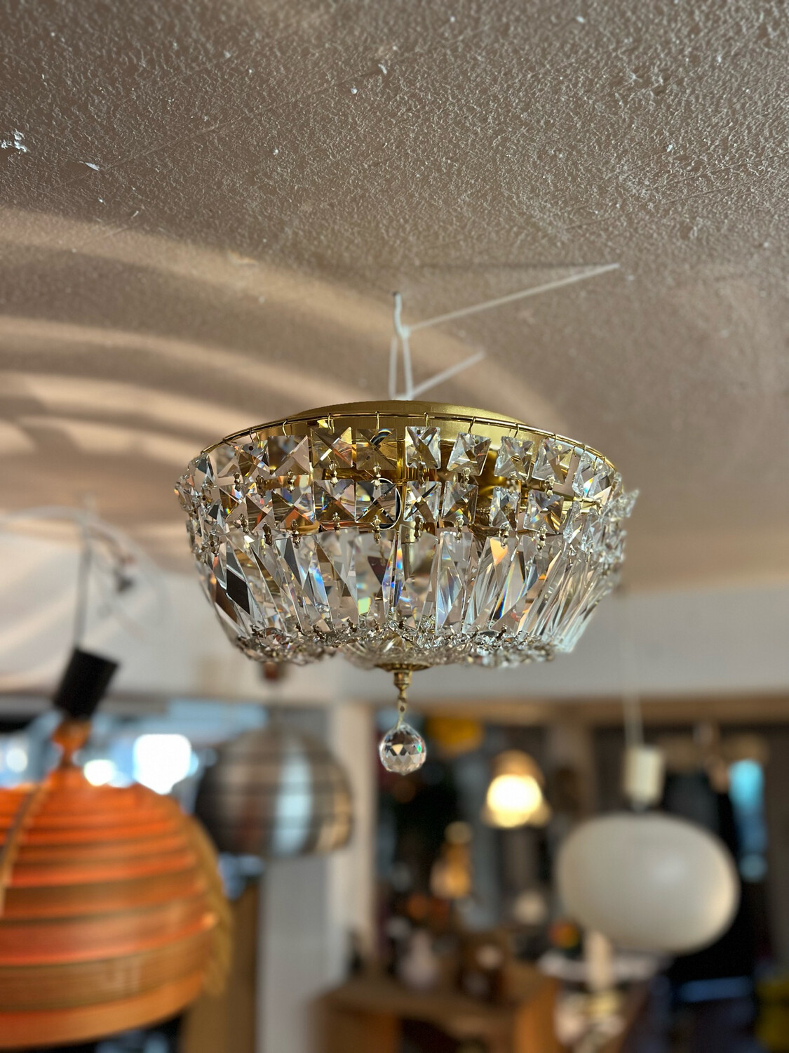 Deckenlampe Deckenleuchte Palwa Ära Mid Century Vintage